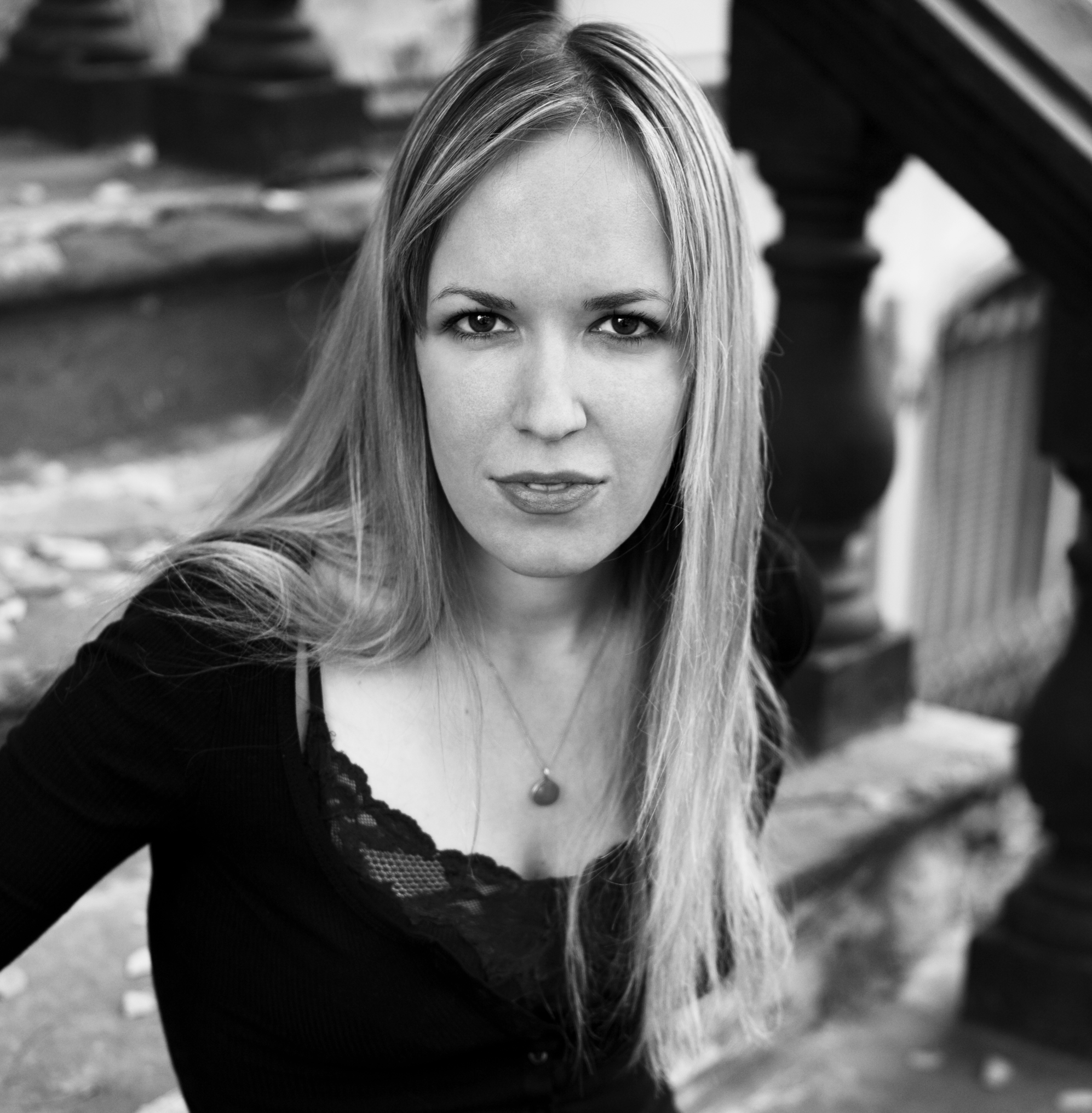 Alexandra du Bois BW Photo by Nick Ruechel